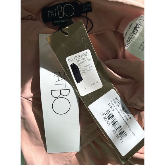 PATBO Feather-trimmed crystal-embellished mesh maxi dress - Picture 15 of 15